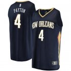 Camiseta Elfrid Payton 4 New Orleans Pelicans Icon Edition Armada Hombre